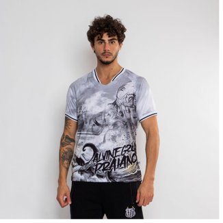 Camiseta Esporitva Santos Oficial Sempre Santos Cor:;Tamanho:GG