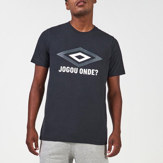 Camiseta Manga Curta Umbro Club Fan Masculina