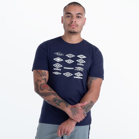 Camiseta Manga Curta Umbro Football Evolution Masculina