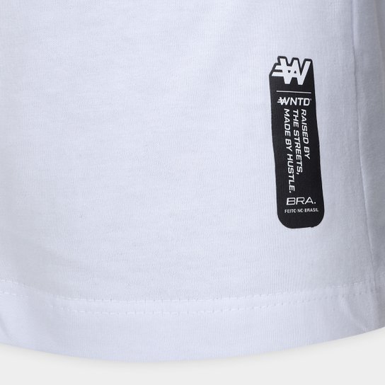 Camiseta Manga Longa Santos Fish Drip Masculina