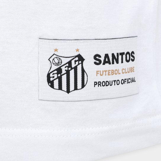 Camiseta Manga Longa Santos Masculina