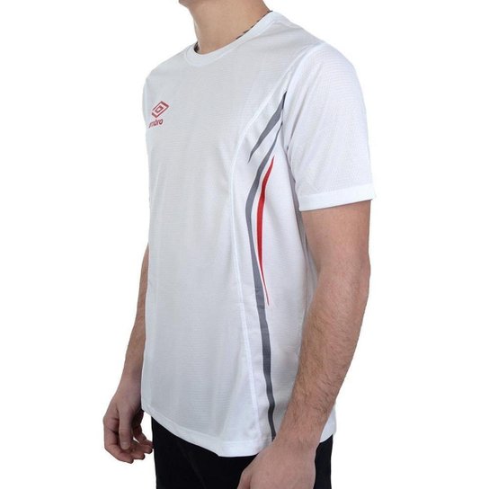 Camiseta Masculina Umbro MC Rush Branca - U11T