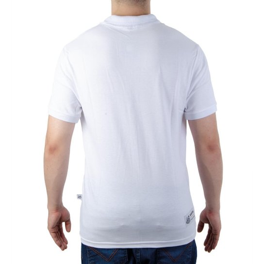 Camiseta Polo Piquet Santos Oficial Masculina