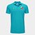 Camiseta Polo Santos Masculina - Azul