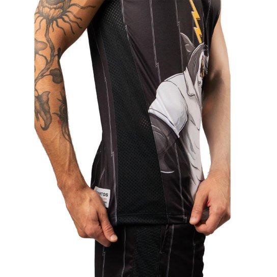 Camiseta Regata Esportiva Santos Oficial Tubarão