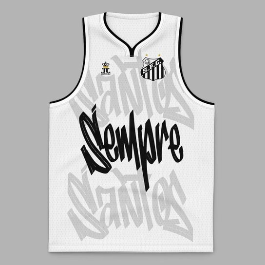 Camiseta Regata Santos Sempre Santos Jotaz - Produto Oficial