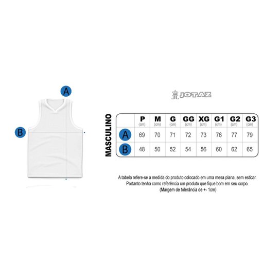 Camiseta Regata Santos Sempre Santos Jotaz - Produto Oficial