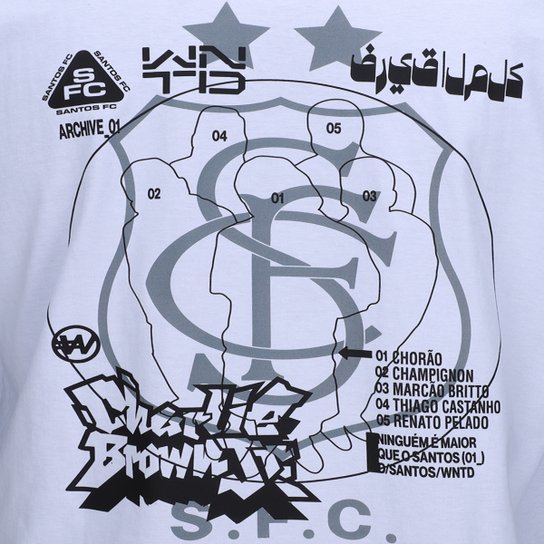 Camiseta Santos 1992 Eterno Masculina