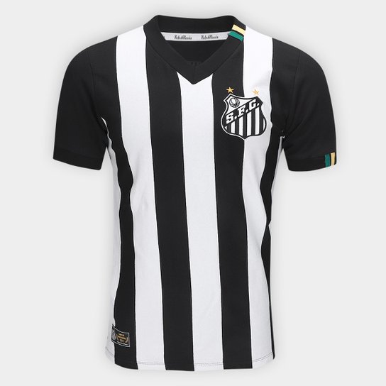 Camiseta Santos 2011 Listrada Retrômania Masculina