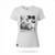 Camiseta Santos | CABELO LARANJA - Feminina | Zé Carretilha - Branco