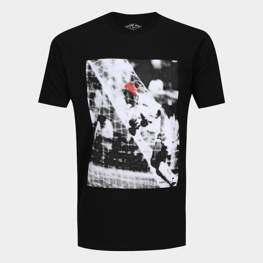 Camiseta Santos Cabelo Laranja Masculina
