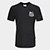 Camiseta Santos Classic Masculina - Preto+Chumbo