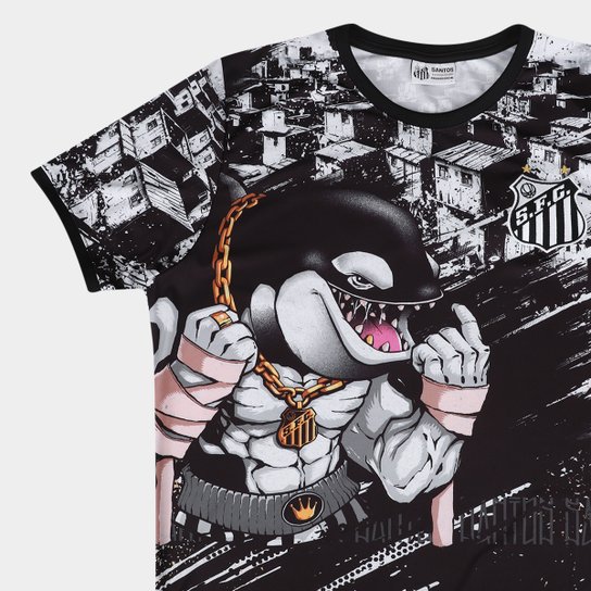 Camiseta Santos Esportiva Masculina