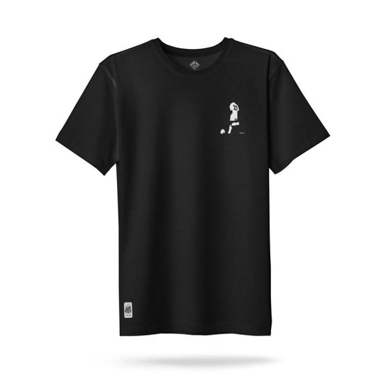 Camiseta Santos | ESTILO REI - ESTAMPA P - Masculina | Zé Carretilha