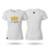 Camiseta Santos | ETERNO REI - ESTAMPA G - Feminina | Zé Carretilha - Branco