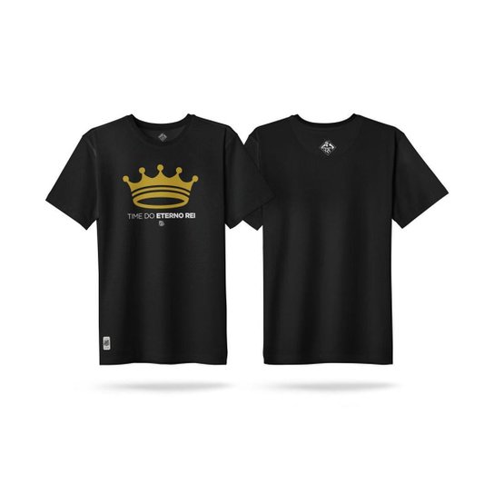 Camiseta Santos | ETERNO REI - ESTAMPA G - Masculina | Zé Carretilha