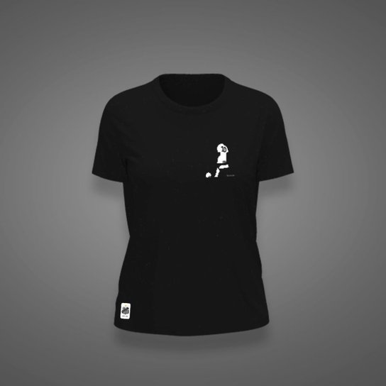 Camiseta Santos Feminina Zé Carretilha Estilo Rei