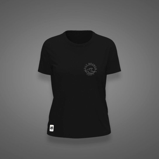 Camiseta Santos Feminina Zé Carretilha Mar Branco