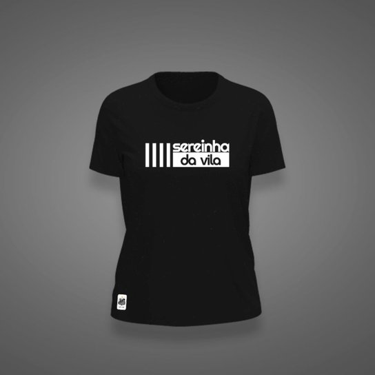 Camiseta Santos Feminina Zé Carretilha Sereinha da Vila