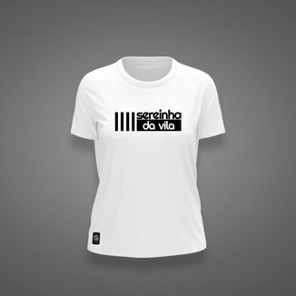 Camiseta Santos Feminina Zé Carretilha Sereinha da Vila