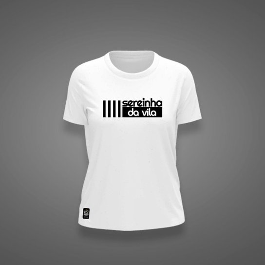 Camiseta Santos Feminina Zé Carretilha Sereinha da Vila