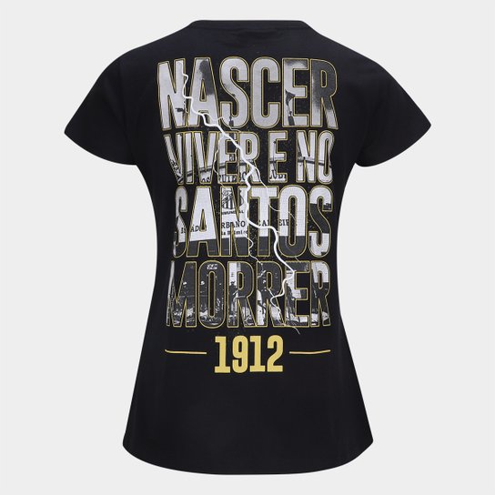 Camiseta Santos Feminina