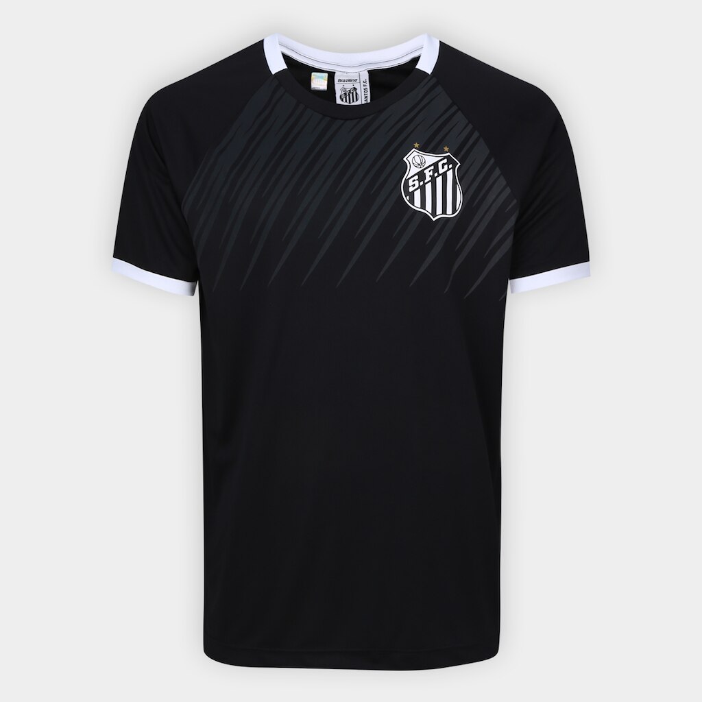 Camiseta Santos Firme Raglan Masculina