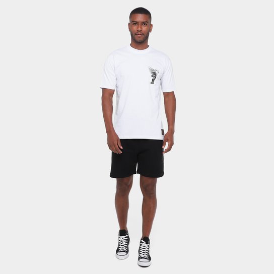 Camiseta Santos Futebol e Arte Masculina