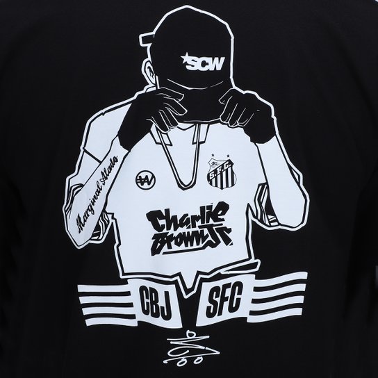 Camiseta Santos Joga Bola Masculina