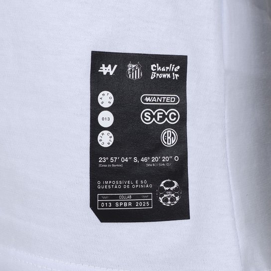 Camiseta Santos Joga Bola Masculina