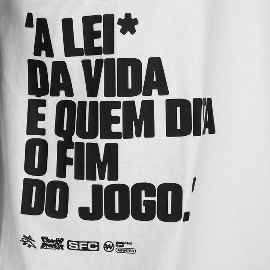 Camiseta Santos Lei da Vida Masculina