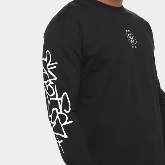 Camiseta Santos Manga Longa Santos Eterno Campeão Masculina