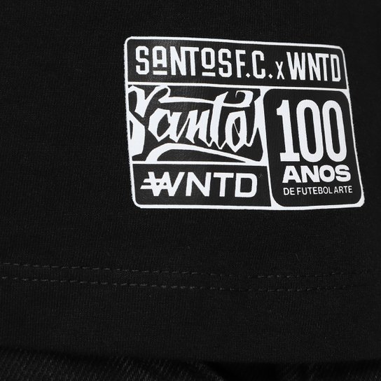 Camiseta Santos Manga Longa Santos Eterno Campeão Masculina