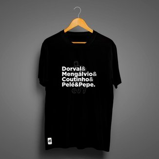 Camiseta Santos Masculina Zé Carretilha Lendas