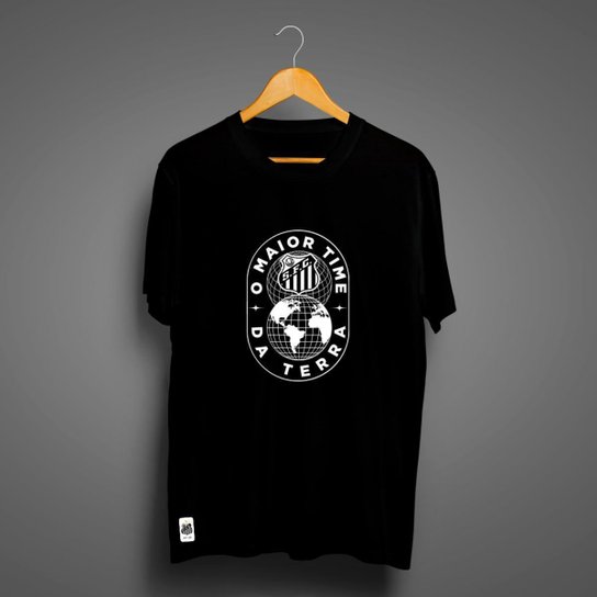 Camiseta Santos Masculina Zé Carretilha Maior Time Da Rerra