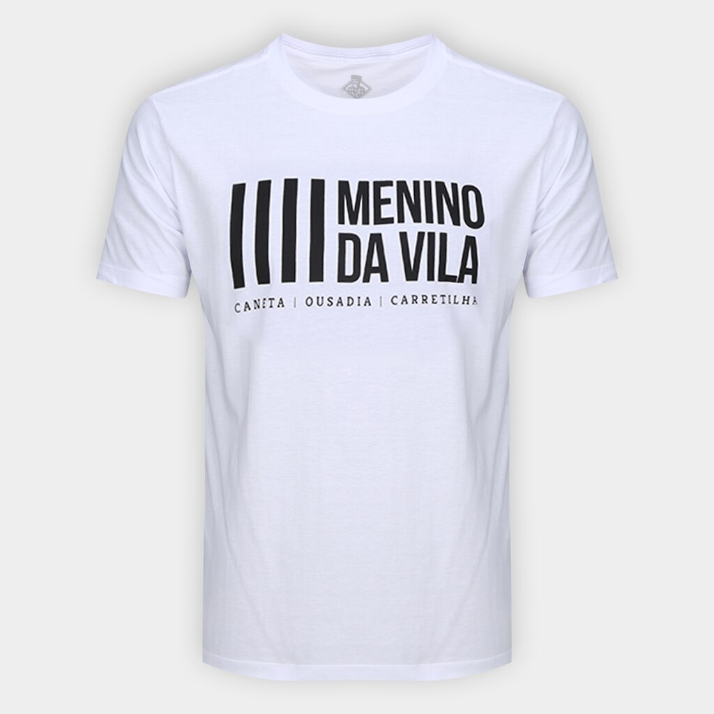 Camiseta Santos Menino Da Vila Masculina