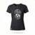 Camiseta Santos | O MAIOR TIME DA TERRA - Feminina | Zé Carretilha - Preto