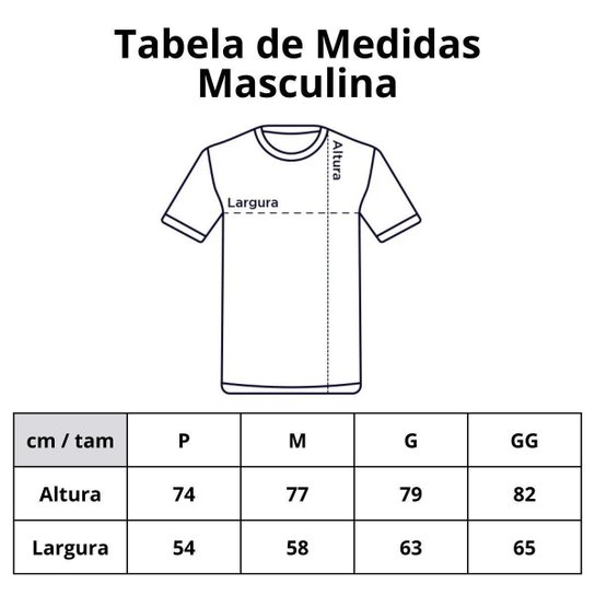 Camiseta Santos Oficial Classic Masculina