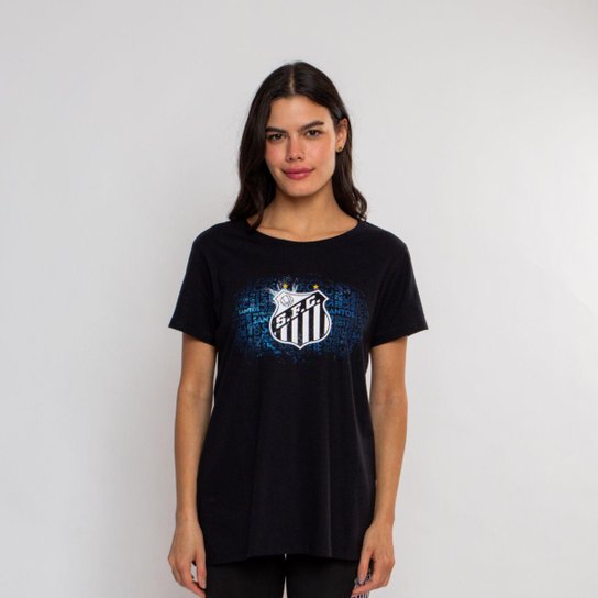 Camiseta  Santos Oficial Escudo