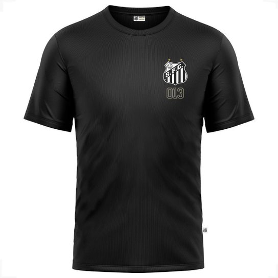Camiseta Santos Oficial Esportiva Poliéster Masculina