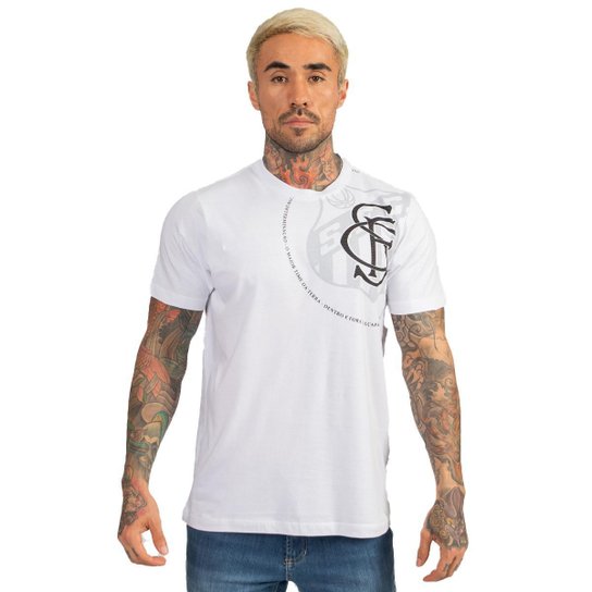 Camiseta Santos Oficial Torcedor Algodão Masculina