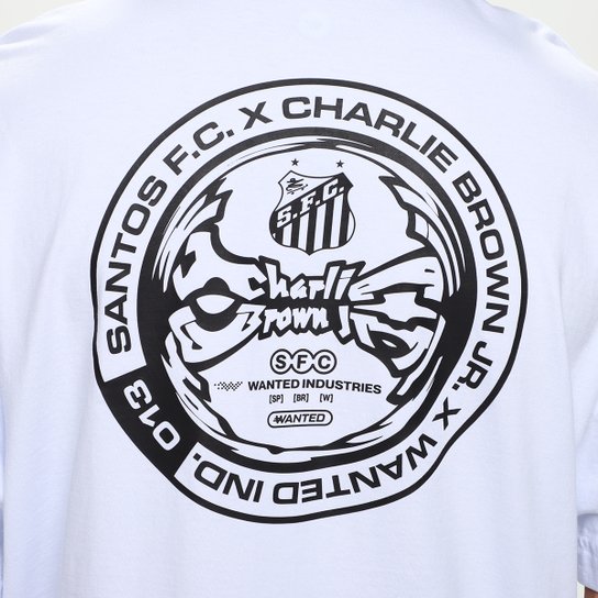 Camiseta Santos Oversized 013 Masculina