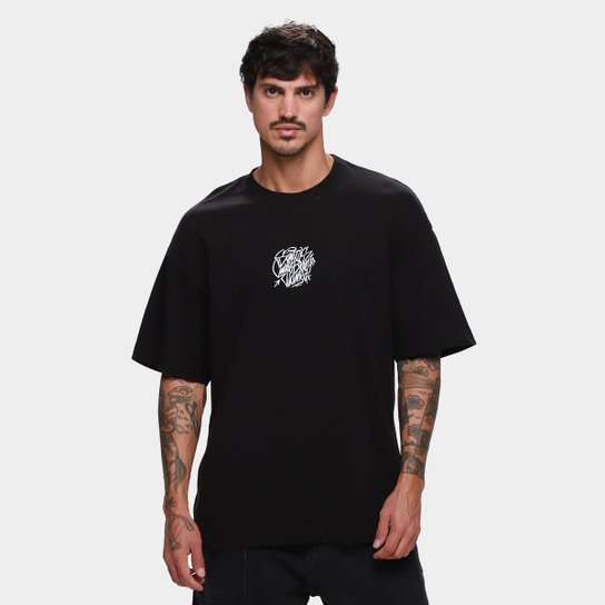 Camiseta Santos Oversized Eterno Masculina