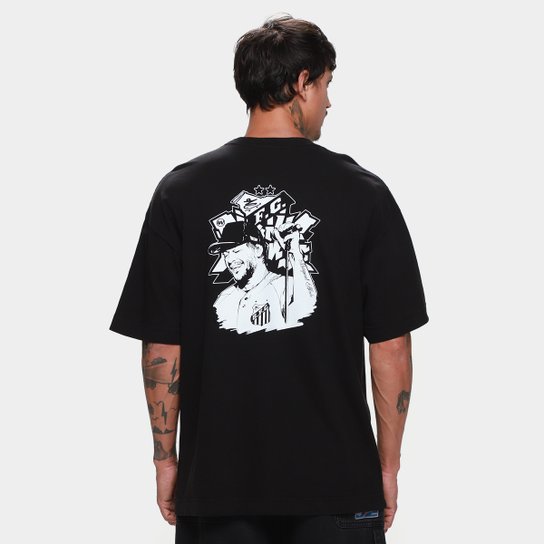 Camiseta Santos Oversized Eterno Masculina
