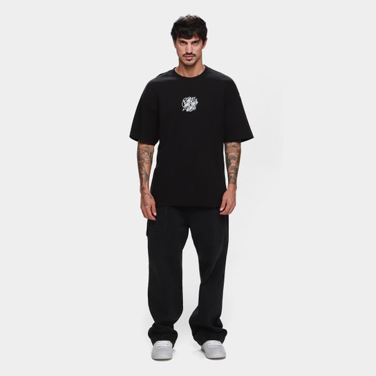 Camiseta Santos Oversized Eterno Masculina