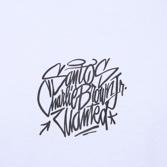 Camiseta Santos Oversized Eterno Masculina