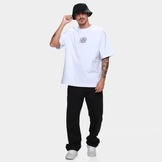 Camiseta Santos Oversized Eterno Masculina
