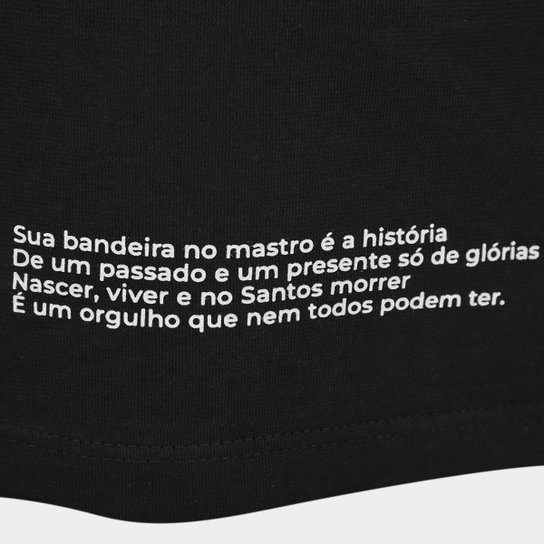 Camiseta Santos Oversized Masculina