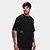 Camiseta Santos Oversized Masculina - Preto