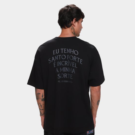 Camiseta Santos Oversized Masculina